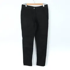 プラステ パンツ テーパード スーツ 入学式 卒園式 ベルトループ レディース 2サイズ ブラック PLST 【中古】