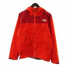 ザノースフェイス THE NORTH FACE クライムライトジャケット CLIMB LIGHT JACKET レインジャケット マウンテンパーカー フード ゴアテックス ロゴ 刺繍 ジップアップ 長袖 M オレンジ ■GY18 /MQ