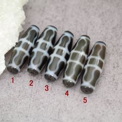 1点物 最高品質 4A至純天珠 金剛杵天珠 コンゴウショテンジュ  約38mm×約12mm 天然石