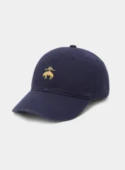 新品 ギフトラップ Brooks Brothers(ブルックスブラザーズ) コットン ロゴ ベースボールキャップ ー ネイビーのサムネイル