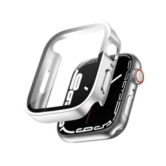 【在庫セール】44mm対応 Series6/SE/5/4 Watch Watch Watch Apple Apple Apple シルバー 3D直角エッジデザイン 防水ケース 水泳・スポーツ専用 バンド IP68完全防水 対応 ケース ケース for 【202