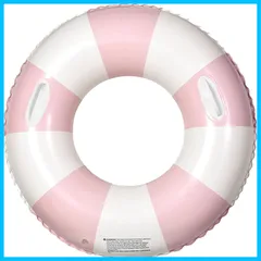 浮き輪 O型 大人 子供用 TUAHOUS 入れ空気 折りたたみ 強い浮力 浮き具 便利に携帯 水泳リング 水遊び 海水浴 (A 80CM)