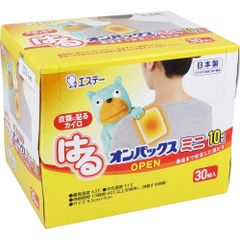 はるオンパックス ミニ 衣類に貼るカイロ 30個入×1のサムネイル
