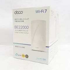 TP-Link ◆BE22000 トライバンドメッシュWi-Fi 7ルーター Deco BE85 1Pack 家電【未使用】 