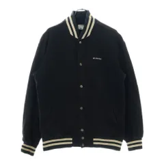 Columbia (コロンビア) 90S XCO ロゴ刺繍 スウェット スタジアムジャケット スタジャン ブラック
