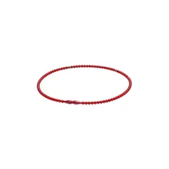 【柳田悠岐選手愛用商品】 phiten(ファイテン) ネックレス RAKUWAネック EXTREME クリスタルタッチ レッド 45ｃｍ【肩こり】【首こり】【先端技術メタックス採用】 0のサムネイル