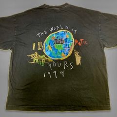 H&M Nas The World Is Yours Illmatic ヒップホップTシャツ