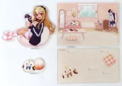 【中古】アクリルスタンド・アクリルパネル 不知火フレア おうちでまったりアクリルジオラマスタンド 「バーチャルYouTuber ホロライブ 不知火フレア 誕生日記念2024」 