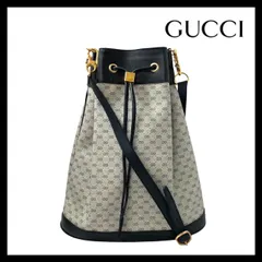 ✓激レア✨オールドグッチ✨珍しいスカーフ柄*キルティング巾着