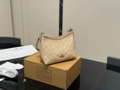 【今日特価】COACH ミニローレル ボーダーバッグ 19×14cm-MM輸入2