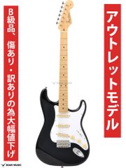 【アウトレット特価】 BST-650M BLK Bacchus バッカス エレキギター ブラック グローバルシリーズ ストラトタイプ