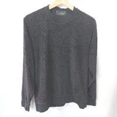 ◇ nano universe ナノ ユニバース 長袖 トレーナー スウェット サイズS ブラック レディース E  【1406180072537】