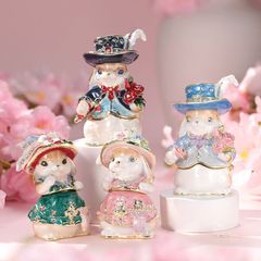 ウサギの置物 ジュエリーボックス 2点セット PICALS 置物 | Mercari