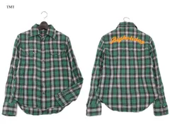 TMT 初期オリジナル　希少　ダブルガーゼ　チェックシャツ　Lサイズ TMT 初期オリジナル 希少 ダブルガーゼ チェックシャツ Lサイズ