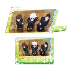 【新品/公式】呪術廻戦_斜めに飾れるアクリルスタンド Vol.3 五条・夏油・家入 公式グッズ colleize