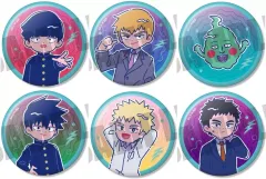 激レア！希少！モブサイコ100 塩中学校文化祭 ホログラム 缶バッジ 花沢輝気 モブサイコ100 トレーディング缶バッジ 2期 花沢輝気 3個入り