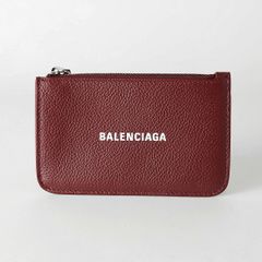 新品 バレンシアガ BALENCIAGA カードケース キャッシュ ワインレッド