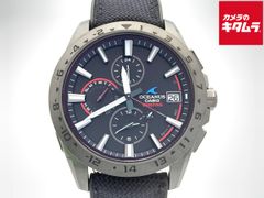 カシオ　オシアナスManta OCW-S400-2AJF ブルー(中古美品) OCW-S400-2AJF カシオ オシアナス マンタ - 高級腕時計 正規販売