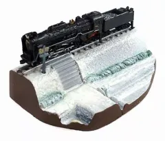 【中古】食玩 トレーディングフィギュア 蒸気機関車C62-2号 スワローエンゼル(雪景色Ver.) 「新タイムスリップグリコ第3弾」