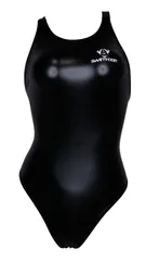 SWIMHXBY 競泳水着 レディース 黒 PU エナメル 280  S-7XL