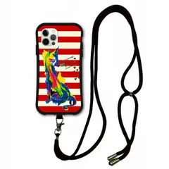 [iPhone15 Pro] スマホショルダー付 スカラー iPhoneSE 第3世代 ケース 耐衝撃 i-coronケース iPhone16 15 14 13 12 11 スマホケース アイフォン 全機種対応 スマホカバー scolar アート 猫 ボーダー