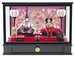 雛人形ーケース飾り