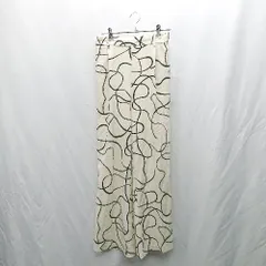 ◇ Θ LOWRYS FARM ローリーズファーム 総柄 イージーパンツ サイズF ベージュ系 レディース E  【1410290072202】