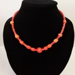 赤珊瑚（レッドコーラル）ネックレス♡