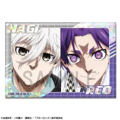 【新品・公式】劇場版 ブルーロック -EPISODE 凪- ホログラム缶バッジ デザイン39(凪 誠士郎&御影玲王/C) グッズ colleize
