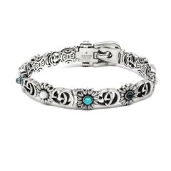 グッチ 24926. ブレスレット 腕輪 ターコイズ GG ベラスケス 銀 シルバー silver 925 銀 シルバー silver GUCCI