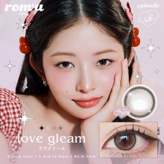 【安心のメーカー直販】romu ロミュ ワンデー ラブグリーム ( (10枚入り) カラコンワンデー 送料無料 度なし