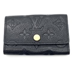 LOUISVUITTON アンプラント キュリユーズ 三つ折り財布 ブラック