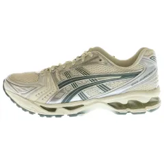 ASICS (アシックス) GEL-KAYANO 14 ゲルカヤノ14 メッシュ ローカットスニーカー ベージュ US9/27.0cm 1201A019-200