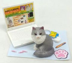 中古】マウスパッド ねこねこソフト しょんぼりファンクラブ