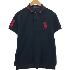 古着 ラルフローレン Ralph Lauren POLO RALPH LAUREN CUSTOM FIT ビッグポニー 半袖 ポロシャツ メンズL相当/eaa538083