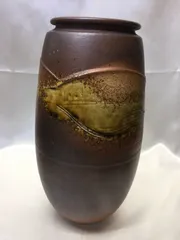 S【アンティーク】花瓶 壺 陶器 信楽焼 骨董品 工芸品 置物 インテリア