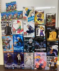 未開封　ジャンプ　プライズ　くじ系　フィギュア　まとめ　計24点　バンプレスト　ワンピース　呪術廻戦　ハンターハンター　サカモトデイズ　他　（ME28-2666)