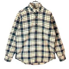 90sウールリッチWoolrich長袖チェックシャツフランネルシャツボタンダウン好配色マルチカラー白オフホワイト紫パープル青ブルーコットンY2Kグランパコアネオストリートvintageヴィンテージ50502
