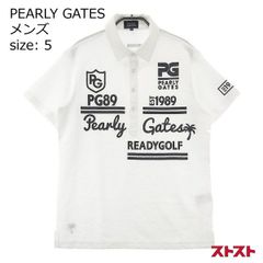 土日限定安売！新品未使用PEARLY GATES 半袖ポロシャツメンズ 5(L