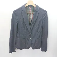 ◇ COMME CA ISM 長袖 ジャケット サイズM ネイビー レディース E  【1406180108359】