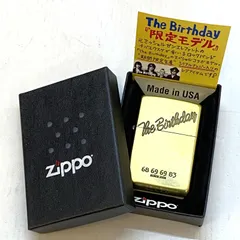 2024年最新】THE birthday ZIPPOの人気アイテム - メルカリ