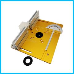 Weytoll ルーターテーブル 三点セット/本体オプション ルーターリフト用 木工ベンチ DIY道具 材料加工 彫刻補助ツール 木工ベンチ ルーター テーブルインサートプレート