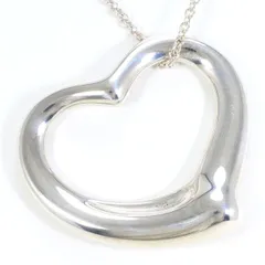ティファニー　Tiffany　オープンハート　シルバー　ネックレス　総重量約20.1g　約76cm