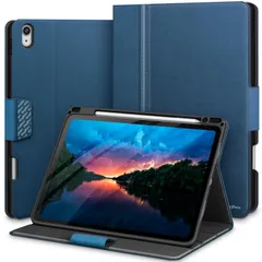 【新着商品】高級PUレザー製 傷つけ防止 ペアリング・ワイヤレス充電対応 オートスリープ・スタンド機能付き 全面保護型 ペンシル収納可能 ペンホルダー付き 保護カバー 手帳型 新型のiPad ケース 10.9インチ Air Air 2020 5/4 2022・
