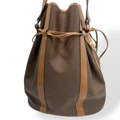 【ケントハウス】LANCEL ランセル 巾着 ショルダー トートバッグ LANCEL ランセル ヴィンテージ 巾着ショルダーバッグ レザー 黒