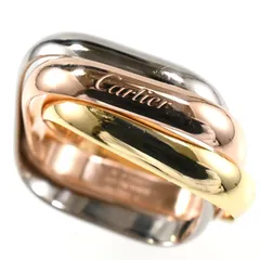 楽天市場】Cartier カルティエ トリニティクッションリング LM
