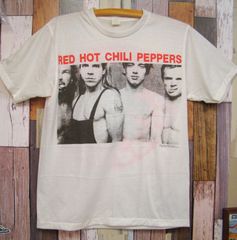 新品レッチリ★裸【Red Hot Chili Peppers】ロゴTシャツ★Bunny