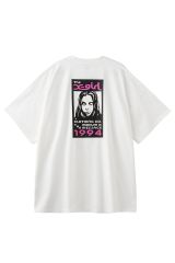 X-girl エックスガール 105252041008 BOX LOGO AND FACE S/S BIG TEE DRESS Tシャツワンピース WHITE 正規通販 レディース