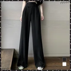 2024年最新】ワイドパンツ レディース ウエストゴムの人気アイテム  