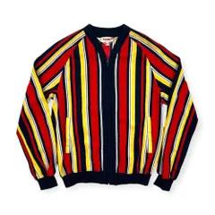 vintage 80s 90s McGREGOR マックレガー ストライプ ジップアップ